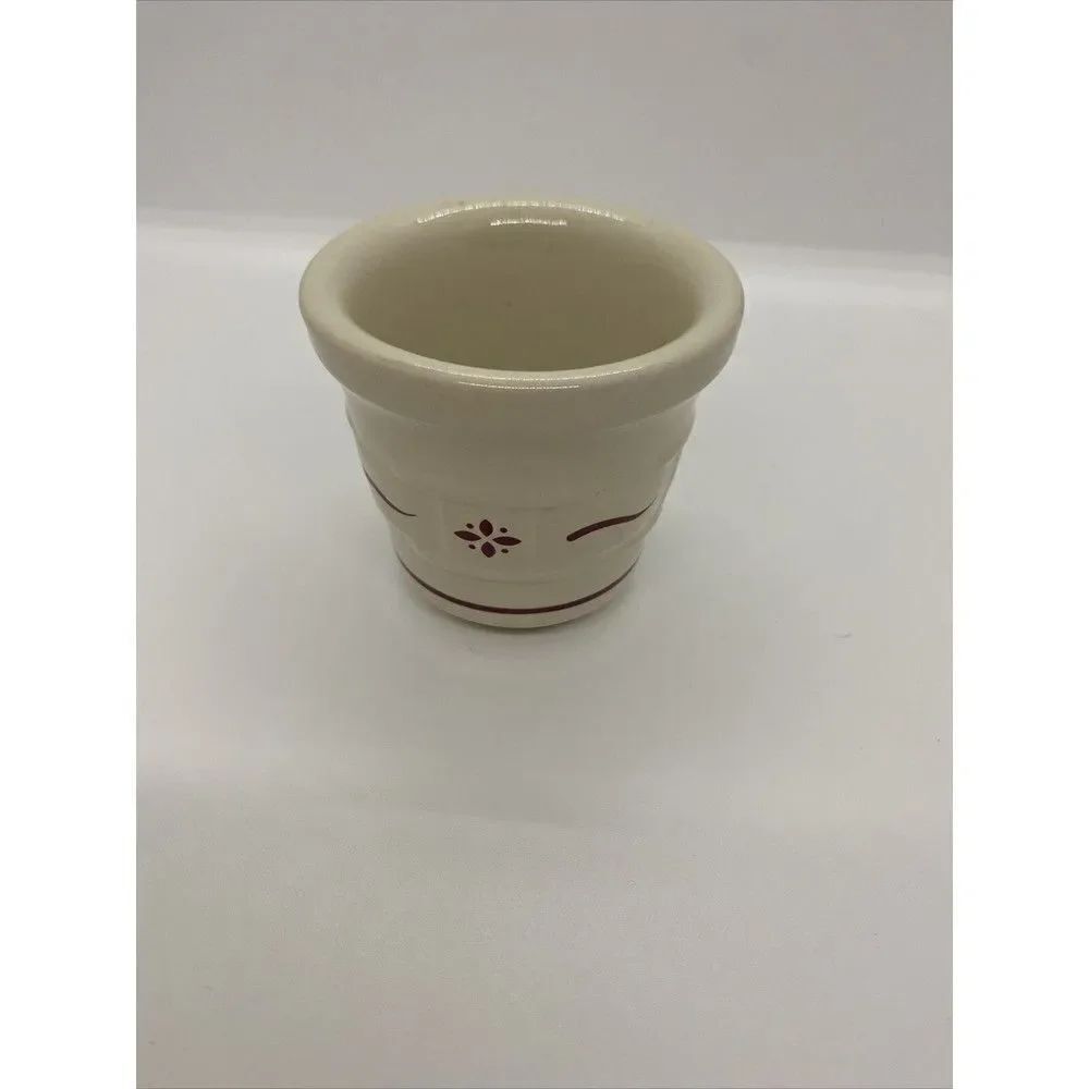 Longaberger Pottery Traditional Red Votive Holder
